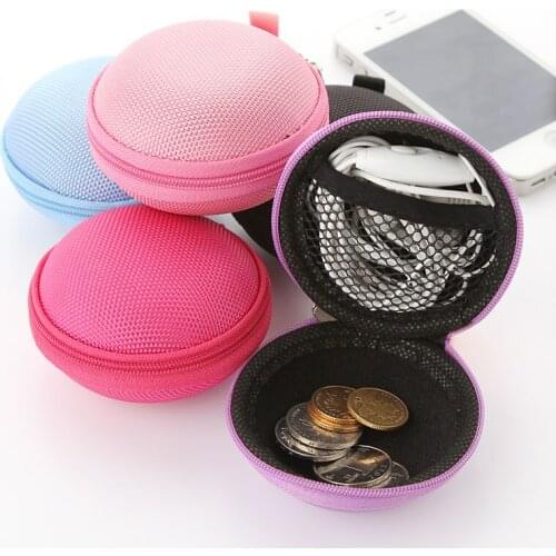 1Pcs Portable receive package Pressure defense headphones bag headphones cable package coin purse