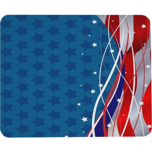 Christmas Mouse Pad Red Retro Style Car Xmas Tree Vintage Family Style Snowy Winter Art Mouse Pad Computer Accessories