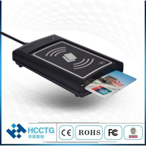 SC/PC CCID Compliance ISO7816 and ISO14443 Smart Card Reader SAM Slot ACR1281U-C1
