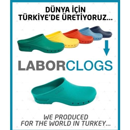 Operating Room and Clean Room Slippers Dark Blue Lacivert