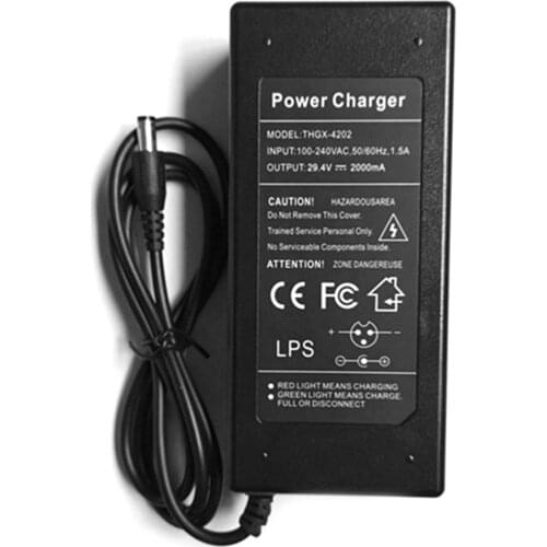 Universal Faster Charging 24V 2A EU/ US Plug Electronic Elektrisch Scooter Battery Charger Power Supply