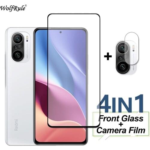 Full Cover Tempered Glass For Poco F3 M3 Pro X3 GT Xiaomi Redmi 9T 9C NFC 9A 9 Screen Protector Protective Camera Film Poco F3