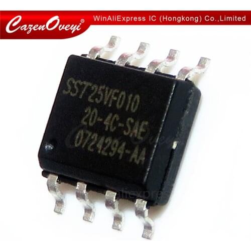 10pcs/lot SST25VF010A-33-4C-SAE SST25VF010-20-4C-SAE SST25VF010A SOP-8 In Stock