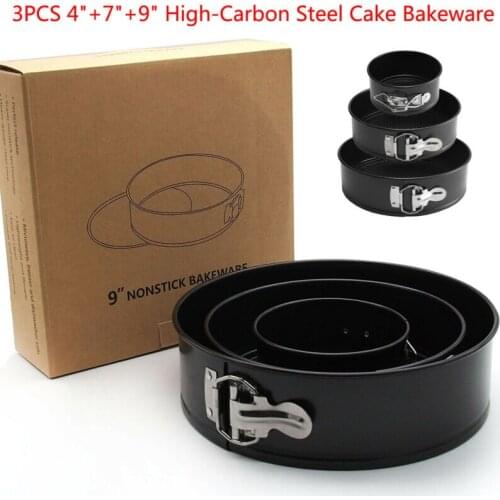 Non-stick Springform Pan Cheesecake Pan Round Cake Pan Bakeware Cake Baking Moulds Kitchen Accessories