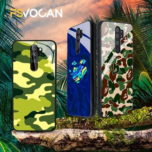 Camouflage Pattern Phone Case For Xiaomi POCO Redmi Note 10 9 8 Pro Max 8T 10S 9S 8A 9A X3 NFC Camo Army Military Cover Coque