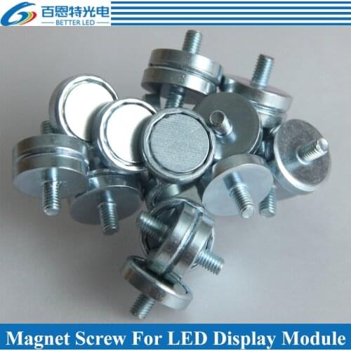 100pcs/lot M3 M4 Cylinder magnet for LED display module
