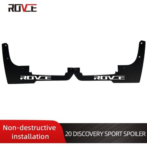 ROVCE Car Front Bumper Lip Diffuser Splitter Spoiler For Land Rover 2020 DISCOVERY SPORT L550 LR127532 LR127533