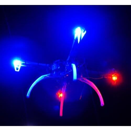 DIY Model Aircraft UAV LED Night Lights Flashing Lights Breathe Light Always lit Light for Model Aircraft 5-10W Glare