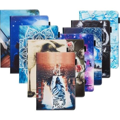 For iPad 10 2 2019 2020 Air 3 3rd 10.5 Etui For iPad 8 7 8th 7th Gen For iPad 10.2 Case 2019 2020 Funda Cartoon Wallet Tablet