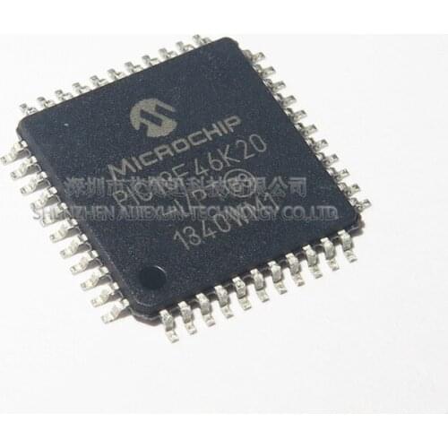 5Pcs PIC18F46K20-I/PT QFP 28/40/44-Pin Flash Microcontrollers with nanoWatt XLP Technology New and original