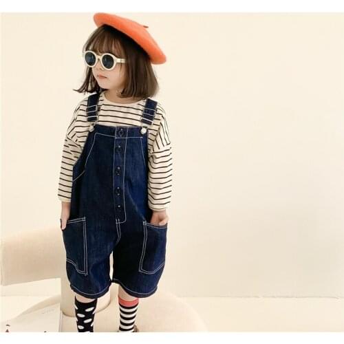 HPBRZNF Denim Overalls For Girls