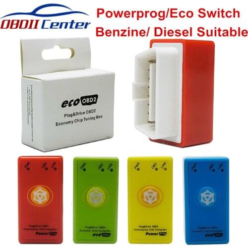 Qualified Nitro OBD2 Power Prog ECOOBD2 Reset Button Plug Drive Nitroobd2 Benzine Diesel Cars Powerprog More Torque And Power