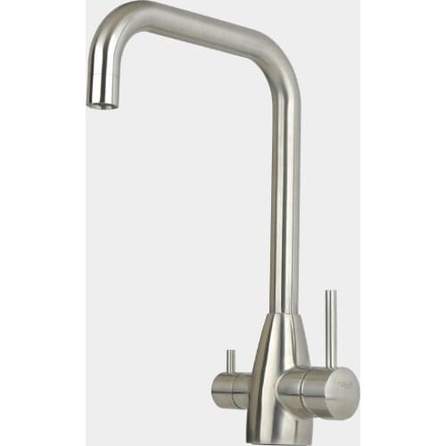 Lead-free 304 Stainless Steel Kitchen Faucet Mixer Drinking Filtered Water Hot/Cold 3 Way Water Filter Tap