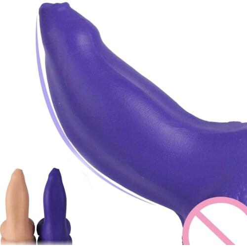 Hot Selling Huge Animal Dildo Realistic Strap On Sex Toys For Women/Men Big Anal Dildo Vaginal Ass Butt Plug Fake Cock Sucker