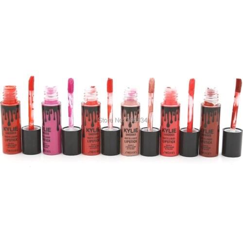 Matte Lipstick Lip Gloss Makeup 1 pics/lot Waterproof Matte Liquid Lipstick 8328
