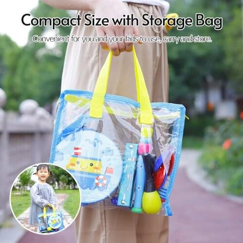 Musical Toys Set Percussion Instrument Band Rhythm Kit 8 Types 13pcs Preschool Musical Education for Kids Children Toddlers