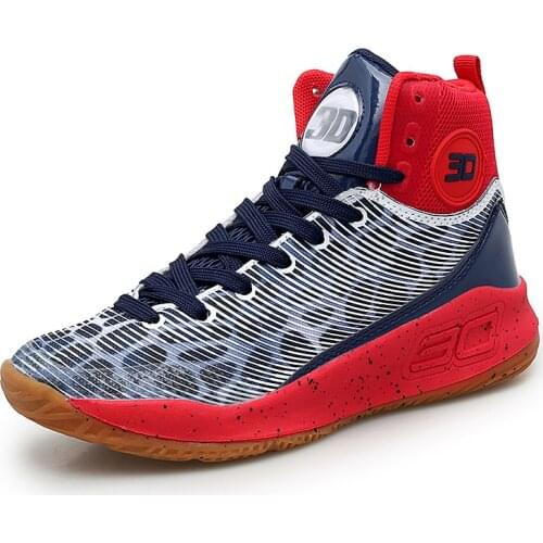 New Arrival High-top Shoes Men Outdoor Sneakers Wear Resistant Cushioning Shoes Breathable Basketball Shoes Unisex