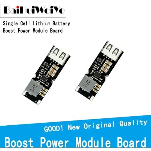 Single Cell Lithium Battery Boost Power Module Board 3.7V 4.2V Liter 5V 9V 12V USB Mobile Phone Fast Charge QC2.0 QC3.0 TPS61088