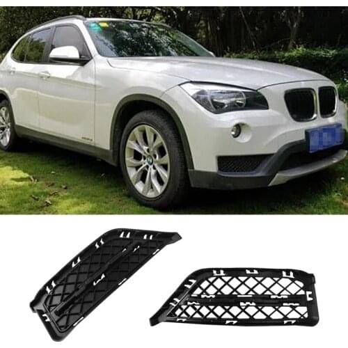 Car Front Bumper Trim Grilles For-BMW X1 E84 Sportline Xline 2009-2015 51117303757 51117303758