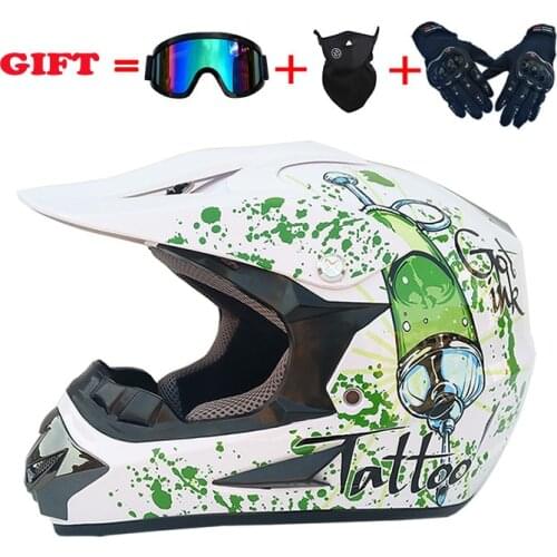Four Seasons Beach Motorcycle Helmet Road Racing Off-Road Helmet Mountain Bike Full Helmet Off-Road Helmet Wholesale