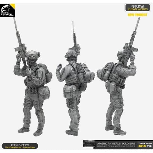 1/35 Resin Kits soldier model (US Navy) self-assembled A18-07