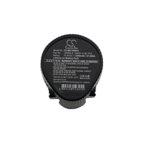 Cameron Sino 2500mAh battery for MAKITA CC300 CL100DZX DF030D DT01 HP330D HU01 UM164DZ( WT01 STEXML101 TD090