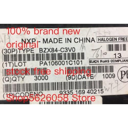 BZX84-C3V0 SOT23 100% new original freeshipping 30PCS-3000PCS/LOT STOCK