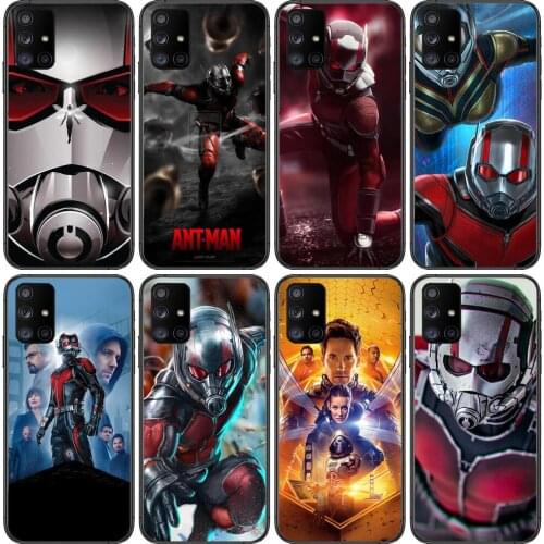 Ant-Man Phone Case Hull For Samsung Galaxy A50 A51 A20 A71 A70 A40 A30 A31 A80 E 5G S Black Shell Art Cell Cove funda