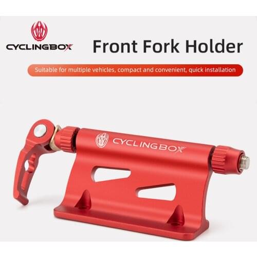 CyclingBOX Bicycle Front Fork Rack Alloy Which Convenient Car/Indoor Parking Bicycles, Suitable For MTB Bike Accessories Tool