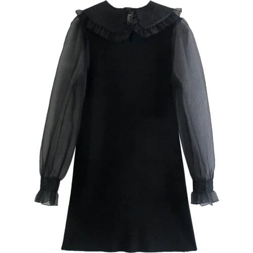 Модные трикотажные платья Daveanddi China At AliExpress