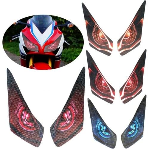 For Honda CBR1000RR CBR 1000RR CBR 1000 RR 2012 2013 2014 2015 2016 Motorcycle 3D Front Fairing Headlight Sticker Guard Stickers