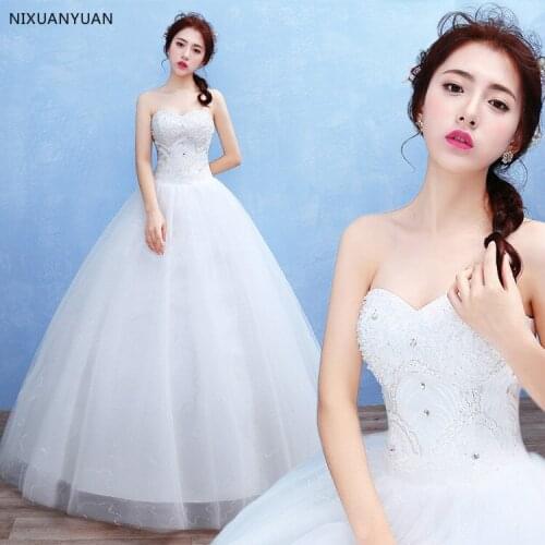 Vestido De Noiva 2021 Strapless Hot Sales Lace Cheap Wedding Dress Made In China Applicue Sexy Backless Embroidery Wedding Frock