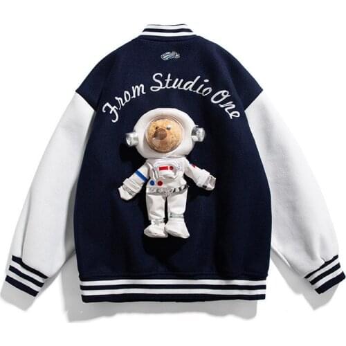 Fashion Mens Hip Hop Varsity Baseball Jacket With Embroidery Hi Street Harajuku Letterman Coat Block Outerwear Clothing
