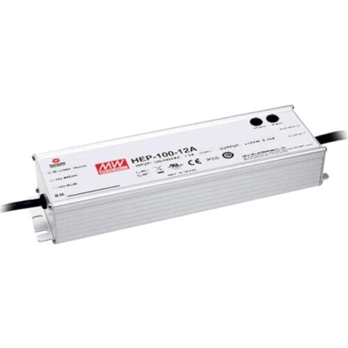 Mean Well HEP-100-12 for Outdoor Harsh Environment IP65 meanwell 12V 8.34A 100W Single Output Power Supply with PFC function