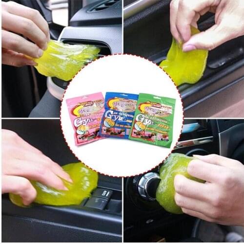 Soft Sticky Clean Soft Glue Gum Silica Gel Car Dust Practical Soft Cleaner Dirt Durable Sticky V2C9