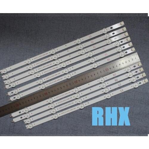 New 10pcs/set LED backlight bar Replacement FOR LG 42LN5700 6916L-1214A 6916L-1215A 1216A 1217A 1412A 1413A 1414A 1415A