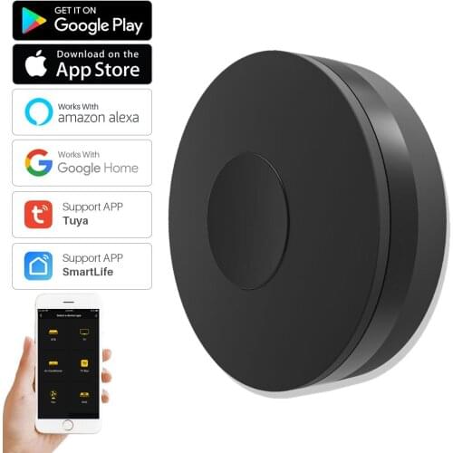 Tuya WiFi IR Remote Control For Air Conditioner TV Smart Home Universal Infrared Remote Controller Works With Alexa Google Home