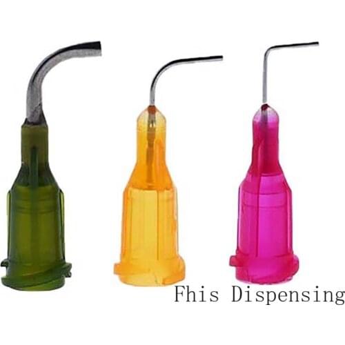 14G-27G Stainless Steel Distribution Blunt Tip,90 Degrees Elbow Dispensing Needles 20Pcs/Lot