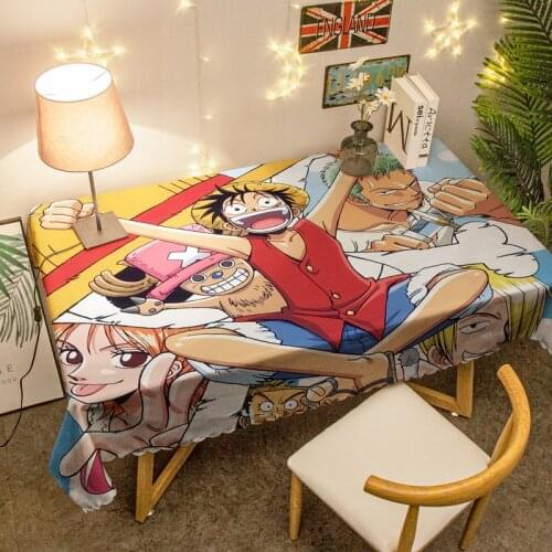 Study Table Cloth One & Piece Waterproof Table Cover Cloths Rectangular Decor Dinner Oilcloth Cartoon Pattern Coffee Table Mat