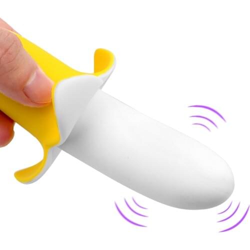 Stimulator Soft Silicone Dildo Banana-shaped Female Masturbator Clitoral Vibrator G-spot Vaginal