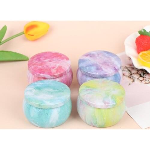 1 Pieces DIY Candle Tin Jars Mini Metal Tin Jars Wax Making Candle Container Small Jewelry Candy Storage Pots