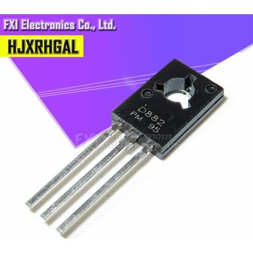 20PCS 2SD882 D882 TO-126 TO126 New original