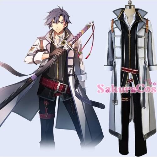 2021 Game Eiyuu Densetsu Sen no Kiseki 3 Rean Schwarzer Halloween Daily Cosplay Costume Set ustomization