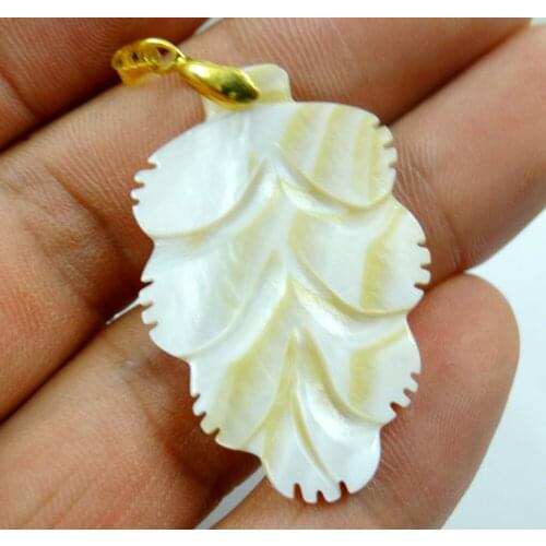 5pc Natural Sea SHELL hand-carved Shell Pendant Jewelry making necklace for Women Vintage Jewelry Friendship Gifts F65