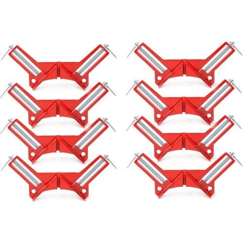 8 PCS Zinc Alloy 90 Degree Right Angle Corner Clamp Picture Photo Frame Corner