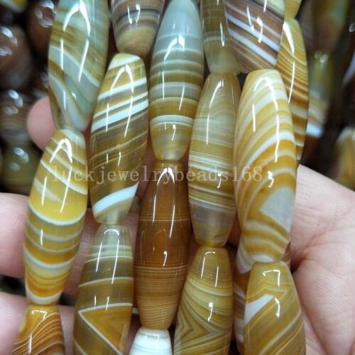 Free shipping Women Fashion Jewelry 8X20mm Onyx Carnelian Oval Women Men Spacers Art Loose Beads 15.5" FG7902