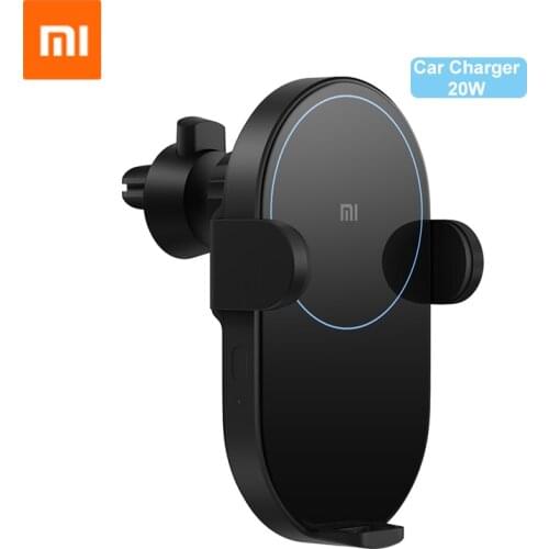 Xiaomi Mi 20W Wireless QI Car Charger Electric Phone Holder High-speed Wireless Fast Charging with Intelligent Infrared Sensor