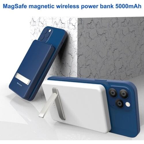 Wireless Charging Power Bank 15W Intelligent Magnetic Charger Adaptor for IPhone 12 Wireless Magnetic Charger