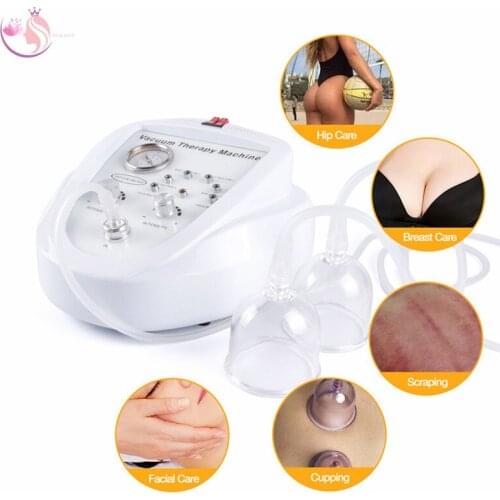Breast Enlargement Vacuum Suction Device Vacuum Therapy Machine Buttocks lifter Butt Vaccum Pumping Body Shaping Beauty Device