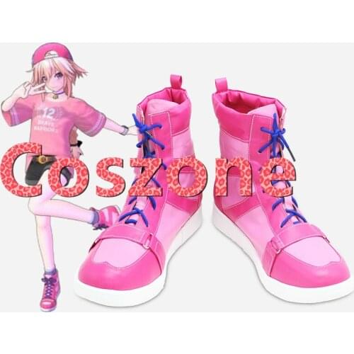 Fate/EXTELLA Link Astolfo Pink Cosplay Shoes Boots Halloween Carnival Cosplay Costume Accessories